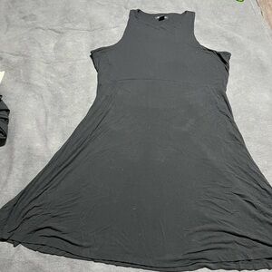 Athleta Black Midi Dress